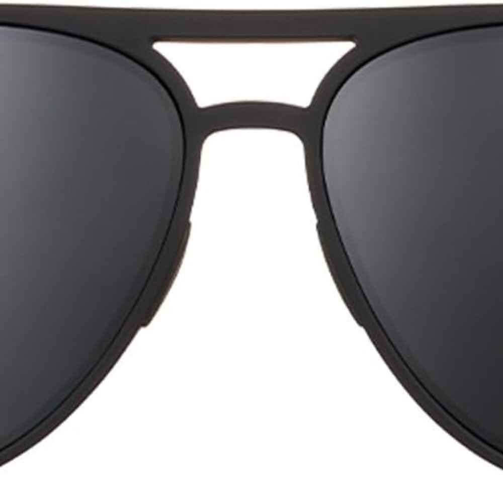Black Solid Frame Aviator Sunglasses With Uv400 P… - image 2